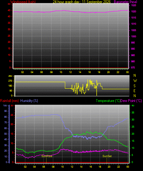 24 Hour Graph for Day 11